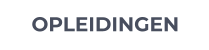 OPLEIDINGEN